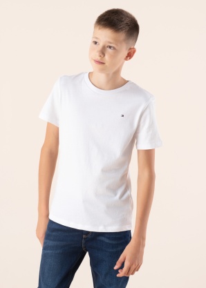 Tommy Hilfiger marškinėliai Boys Basic Cn Knit S/s