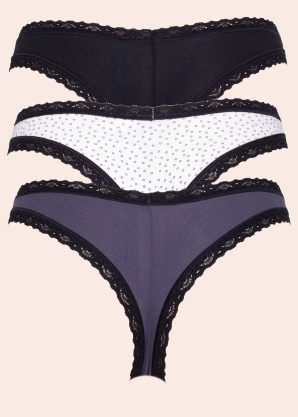 Sloggi Kelnaitės, 3 vnt. 24/ Weekend Brazil