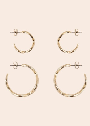 Pieces auskarai Luella 2 vnt