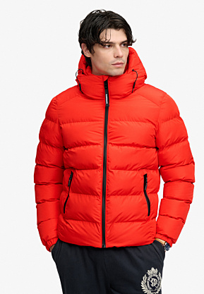 SuperDry dygsniuota žiemine striuke