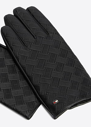 Tommy Hilfiger žieminės pirštinės Flag Embossed