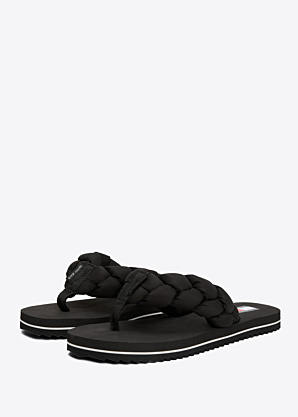 Tommy Jeans šlepetės per pirštą