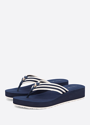 Tommy Hilfiger šlepetės per pirštą