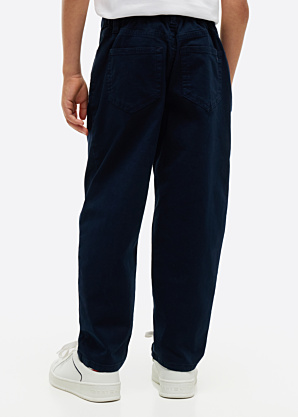 Tommy Hilfiger ilgos kelnės Herringbone Barrel Fit Įkeitimas
