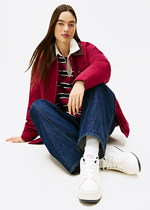 Tommy Jeans laisvalaikio bateliai Flatform Ess Mu