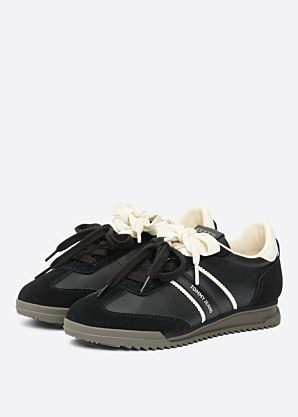 Tommy Jeans laisvalaikio bateliai Low Profile Runner Lthr Mix