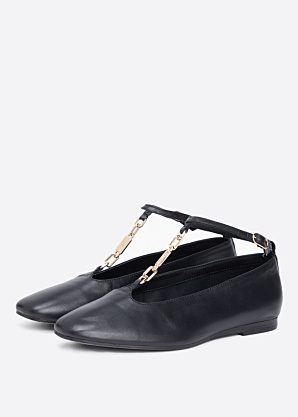 Tommy Hilfiger balerinos Bar Chain Ballet