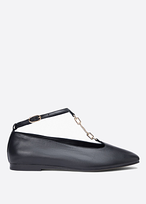 Tommy Hilfiger balerinos Bar Chain Ballet