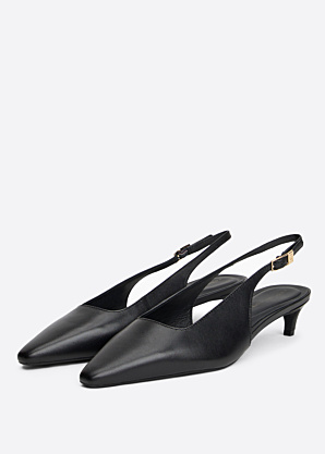 Tommy Hilfiger bateliai Buckle Slingback Low Siurblys