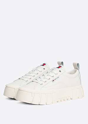 Tommy Jeans laisvalaikio bateliai Vulc Flatform Leather