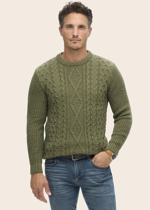 SuperDry megztinis Jacob Cable